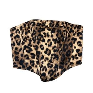 Missguided Leopard Print Corset NWT